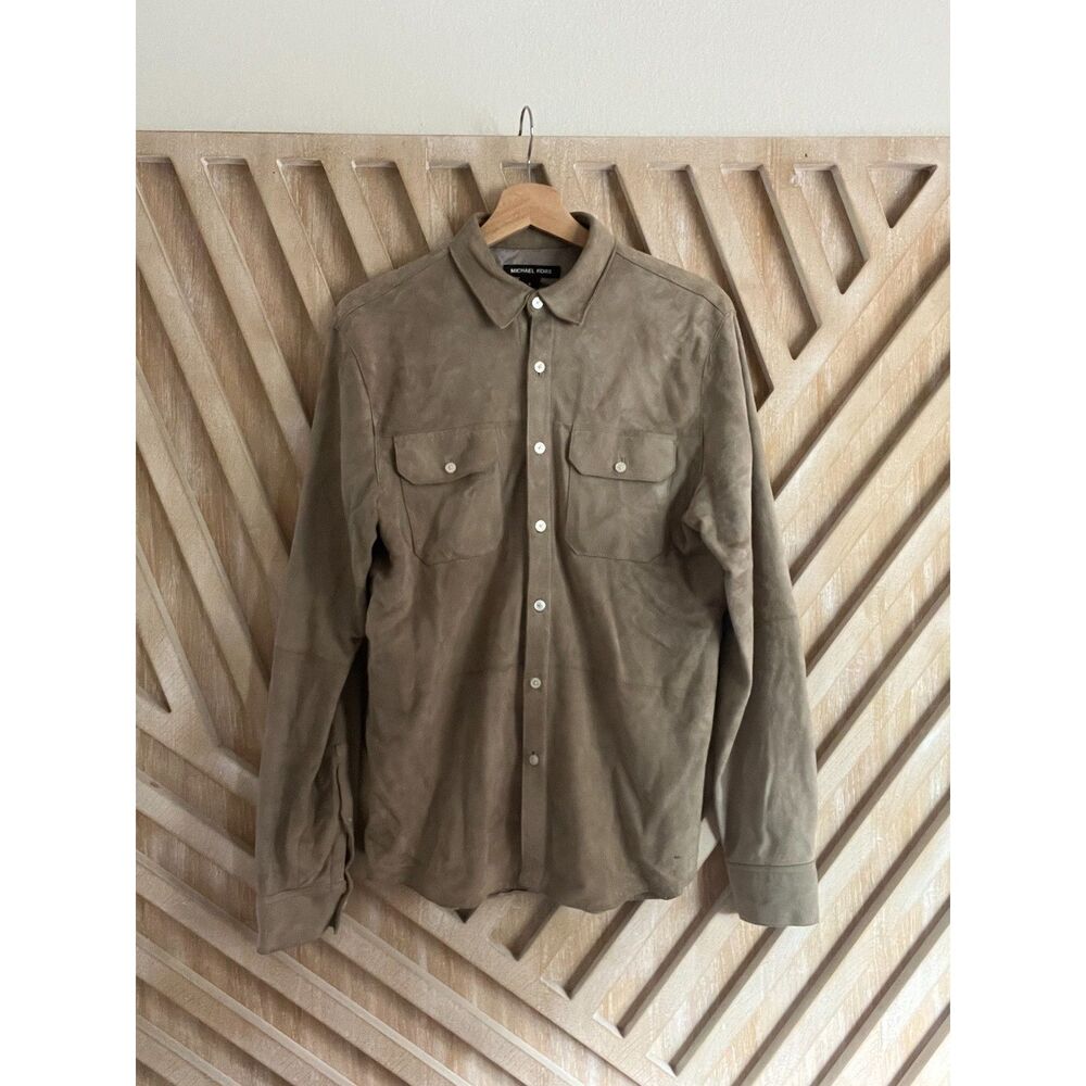 Michael Kors Goat Suede Overshirt